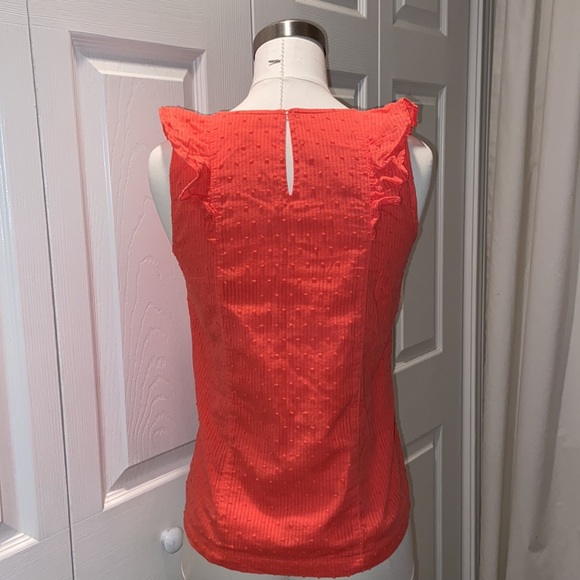 🎉HP🎉 J.Crew Factory Textured Ruffle Tank Top - Picture 5 of 12